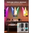 thumbnail image 3 of Tyute LED Spot Lights, Color Changing Wall Light with APP & Remote Control, Music Sync, Ambient Lighting Indoor Spotlight Lamp for Living Ro, 3 of 8
