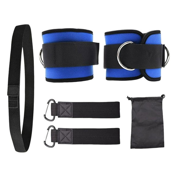 Correa de tobillo para mujeres y hombres, entrenamiento de piernas, ejercicios para la parte inferior del cuerpo, tobillera para patadas, correas para Juego de 6 uds. Sunnimix Correa de tobillo