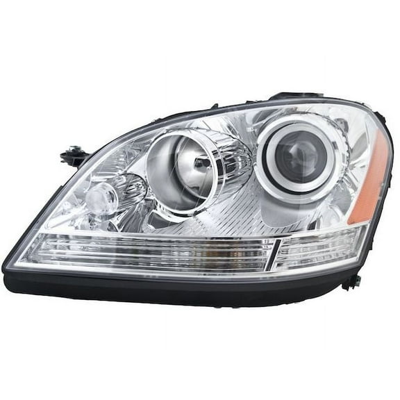 Left Driver Side Headlight Assembly - Compatible with 2006 - 2008 Mercedes-Benz ML350 2007