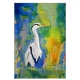 thumbnail image 1 of Betsy Drake GT329 Serviette D'Invité D&Bs Blue Heron - 20 x 20 Po., 1 of 1