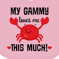 thumbnail image 4 of Inktastic Gammy Loves Me Grandchild Boys or Girls Baby Bib, 4 of 4
