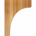 thumbnail image 3 of 6"W x 12"D x 16"H Huntington Rough Sawn Corbel, Western Red Cedar, 3 of 9