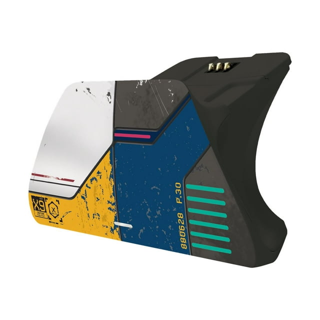 Controller Xbox Pro - Cyberpunk 2077 Édition Limitée - Support de Charge + Adaptateur Secteur + Batterie - pour Xbox Sans Fil (Cyberpunk 2077 Édition Limitée)