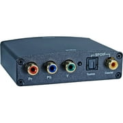 QVS Component Video & SPDIF Toslink Audio to HDMI Digital Converter