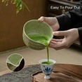 thumbnail image 5 of Matcha Tea Set,7-Piece Bamboo Whisk Kit with Spouted Ceramic Bowl, Chasen, Holder, Sifter & Scoop, 5 of 6