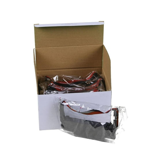 Alliance 2451 2451 Cash Register Ribbon, Black/red, 6/box