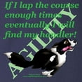 thumbnail image 3 of CafePress - Lap Dog Long Sleeve Dark T Shirt - Long Sleeve Dark T-Shirt, 3 of 4