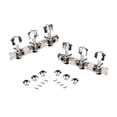 thumbnail image 3 of AURARMLET Metal Guitar Tuning Pegs Silver for Classical and Electric Guitar Machine Heads, 3 of 8