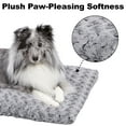 thumbnail image 2 of MidWest Homes for Pets Quiet Time Dog Bed & Crate Mat, Deluxe Ombre Swirl, 22", Gray, 2 of 6