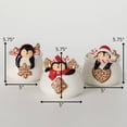 thumbnail image 4 of 5.75"H Sullivans Christmas Whimsical Penguin Containers Set of 3, Multicolor, 4 of 5