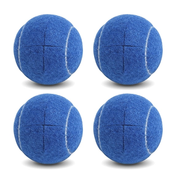 ANCKNE Walker Tennis Balls Precut Tennis Balls for Walkers 4PCS Walkers Legs Universal Precut Glide Balls, Heavy Duty Long Lasting Felt Pad Glide Coverings for Furniture Legs and Floor Protection