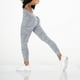 thumbnail image 5 of Gibobby Yoga leggings Pantalones de control de las polainas de las mujeres del gimnasio del entrenamiento de la barriga de la yoga de la cintura Pan(Gris,X-CH), 5 of 5