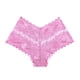 thumbnail image 1 of Braguitas sexy de encaje para mujer: braguitas elásticas de cintura media con encaje en contraste, nailon/spandex, lavado a mano, disponibles en tallas S-XL., 1 of 2