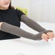 thumbnail image 1 of Guantes de invierno para mujer, de punto, cálidos, de medio dedo, abiertos, de poliéster, 1 of 3