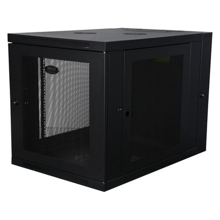 UPC: 0037332156044 | Tripp Lite 12U Wall-Mount Rack Enclosure Cabinet Hinged Back Server-Depth (SRW12US33)