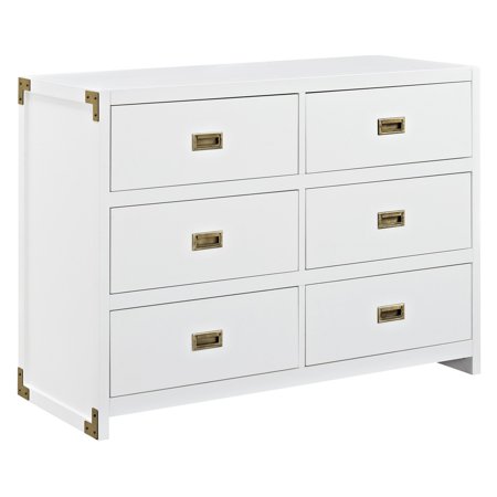 Baby Relax Miles Campaign Dresser - White Blue