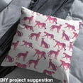 thumbnail image 2 of Castle Fairy Safari Leopard Fabric by the Yard 5 Yards, Cheetah Print Fabric for Sewing, Woodland Wildlife Home Decor Fabric by the Yard, Pink White Room Decor, 2 of 6