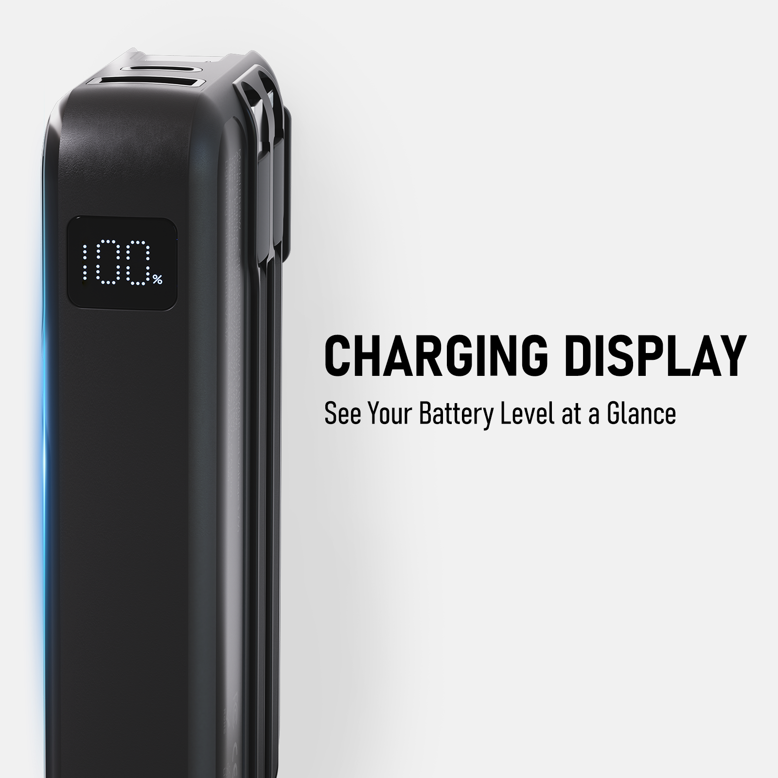 Yelomin 38800mAh Portable Charger with Built-in Cable & AC Plug photo 7
