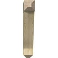 thumbnail image 2 of Ekena Millwork 6"W x 26"D x 34"H Traditional Craftsman Rough Sawn Bracket, Douglas Fir, 2 of 13