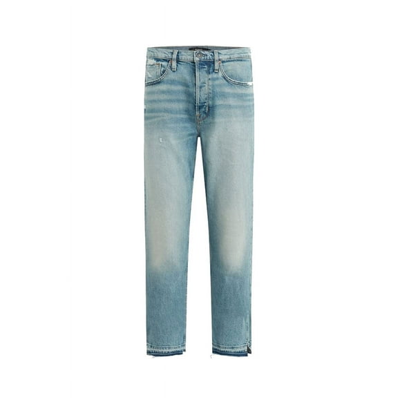 Hudson Jeans No Work No Check 5 Size 30 Straight Leg Crop Cotton 34" Inseam Jeans