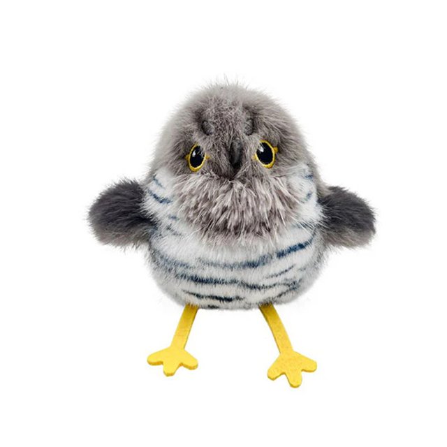 2025 New Rechargeable Interactive Cat Flutter Bird Toy - Self-Playing Simulation Bird with 3 Flapping Modes, Touch-Activated Vitality, Automatic Rest Function, Durable Anti-Impact Mechanism, Hidden