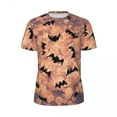 thumbnail image 4 of T Shirt For Men Abstract Bats Men Spots Print Basic Running Quick Dry Summer Harajuku Tees Design Ov, 4 of 7
