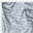 thumbnail image 4 of Soimoi Blue Poly Georgette Fabric Rose Floral Print Sewing Fabric BTY 42 Inch Wide, 4 of 6