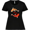 thumbnail image 3 of Inktastic Koi Carp Fish Japanese Women's Plus Size T-Shirt, 3 of 5