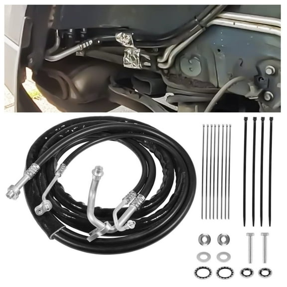 for AT34653 Rear AC Line Set 07-17 Chevrolet Traverse Rear Auxiliary AC Hose Kit