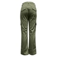 thumbnail image 3 of Kmdttou Wide Leg Cargo Pants Trendy And Casual Multi Pocket Loose Wide Leg Work Pants Long Pants, 3 of 4