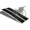 thumbnail image 4 of GoDecor Portable Wheelchair Ramp 6ft Long, Anti-Slip Double-Fold Aluminum Ramp, 4 of 8