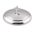 thumbnail image 3 of Assiette à Pain Empilable avec Couvercle - Acier Inoxydable (Miroir/argent), 3 of 4