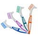 thumbnail image 3 of WORGEOUS 4 Uds cepillo para dentadura postiza cepillo de dientes de doble cara cerdas multicapa cepillos de dientes duros para dentadura cepillo de limpieza de dientes para dentadura postiza, 3 of 9