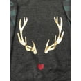 thumbnail image 2 of Isabel Maternity Womens Reindeer Christmas Holiday Sweatshirt Medium, 2 of 2