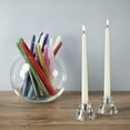 thumbnail image 4 of CANDWAX 8 inch Taper Candles Pack of 4 - Dripless Taper Candles and Unscented Candlesticks - Perfect as Dinner Candles and Household Candles - Ivory Candles, 4 of 8