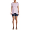 thumbnail image 2 of Time And Tru Women's Maternity Babydoll T-Shirt, 2 of 6