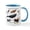 White/Blue Inside, variant on CafePress - Alaska State Animals Mug - 11 oz Ceramic Mug - Novelty Coffee Tea Cup