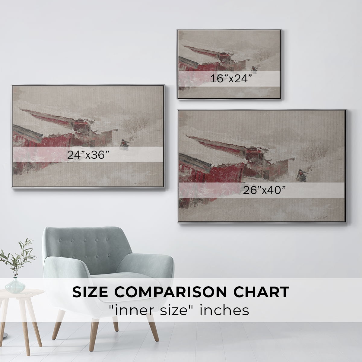 Vintage Botanical Print-XCI By Wexford Home Framed in Silver Wood Gallery Wrapped Canvas 25 in. x 37 in.