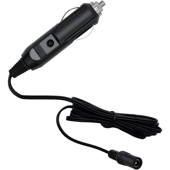 Car DC Adapter Compatible with Milwaukee 49-24-2301 M12 Heated Jacket Coat 12V DC Plug Adapter M12 CPHJ M12HJBL 49-242301 4924-2301 49242301 Power Supply Cord Cable Battery Charger PSU