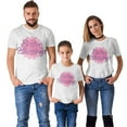 thumbnail image 6 of Easter Day Rabbit Patterns Graphic Summer Short Sleeve Tops For Women and Men Casual Crew Neck T-Shirts, White, 6 of 15