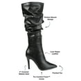 stiletto wide calf boots