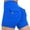 Dark Blue, variant on Women's High Waisted Yoga Shorts Seamless Lifting Gym Fitness Workout Shorts Peach Shaping
