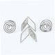 thumbnail image 4 of unbranded 20Ud Memo Holder Plateado Con Anillo Para Soporte De Tarjetas Y Mensajes, 4 of 8