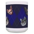 thumbnail image 3 of ThisWear Cat Lover Gifts Glasses Cat Novelty Mugs Reader Mug Set 2 Pack Gift 15oz Coffee Mugs Multi, 3 of 4