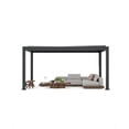 thumbnail image 4 of CazToi 12x16 FT All-Aluminum Louvered Pergola Hardtop Gazebo Adjustable Roof with Drainage, 4 of 8