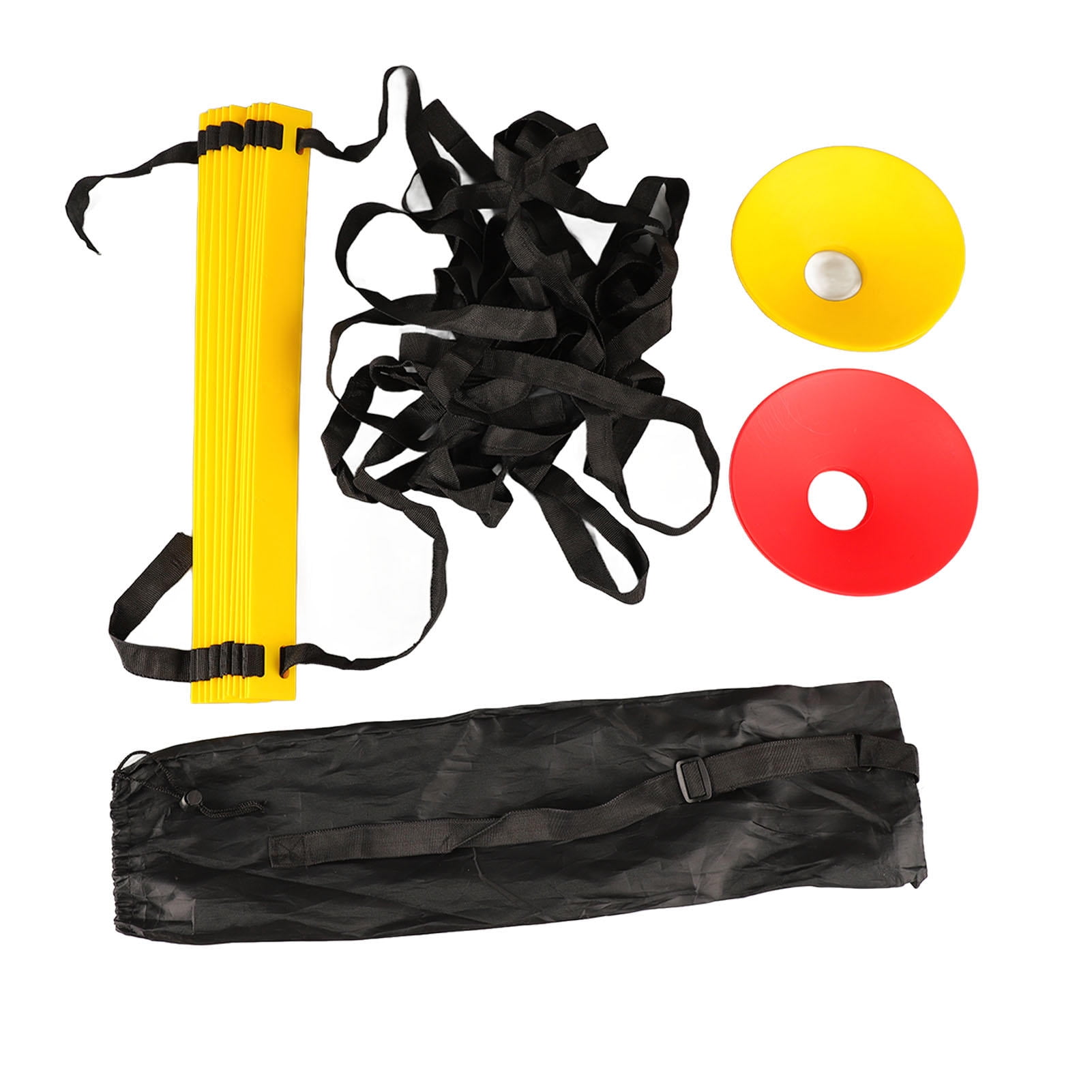 YAHHU Speed Agility Training Kit – Football Ladder, Cones & Jump Pads with Carry Bag, Lightweight, Durable, Indoor/Outdoor Use