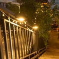 thumbnail image 4 of Wirlsweal 1 Set Solar Garden Light Ultra-Bright Waterproof Multiple Lighting Modes Weather-Resistant High Sensitivity Automatic On/Off Intelligent Human Body Induction Fence Deck Lamp, 4 of 11
