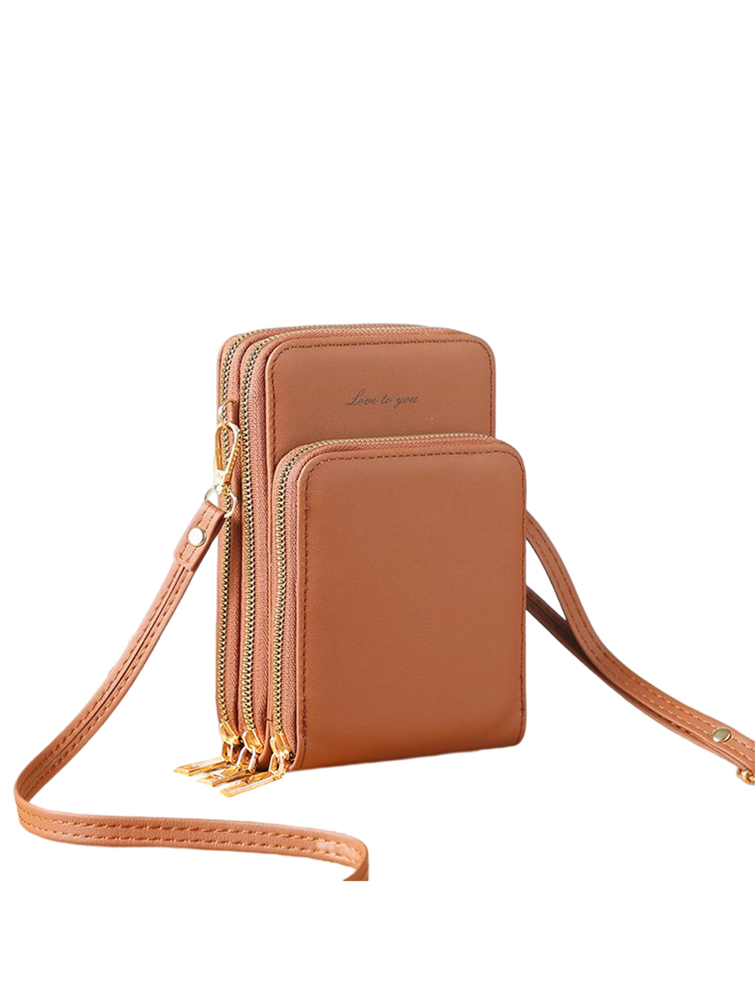 Frontwalk Women Handbags Large Capacity Cell Phone Purse Zipper