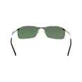 thumbnail image 3 of Ray-Ban Metal Frame Green Lens Sunglasses RB3183, 3 of 3