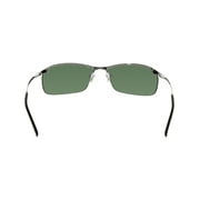 Ray-Ban Metal Frame Green Lens Sunglasses RB3183